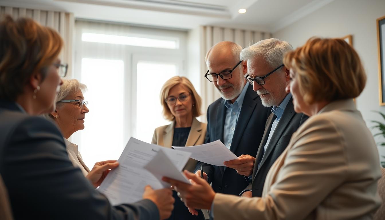 Real estate ownership transfer documents and closing confirmation